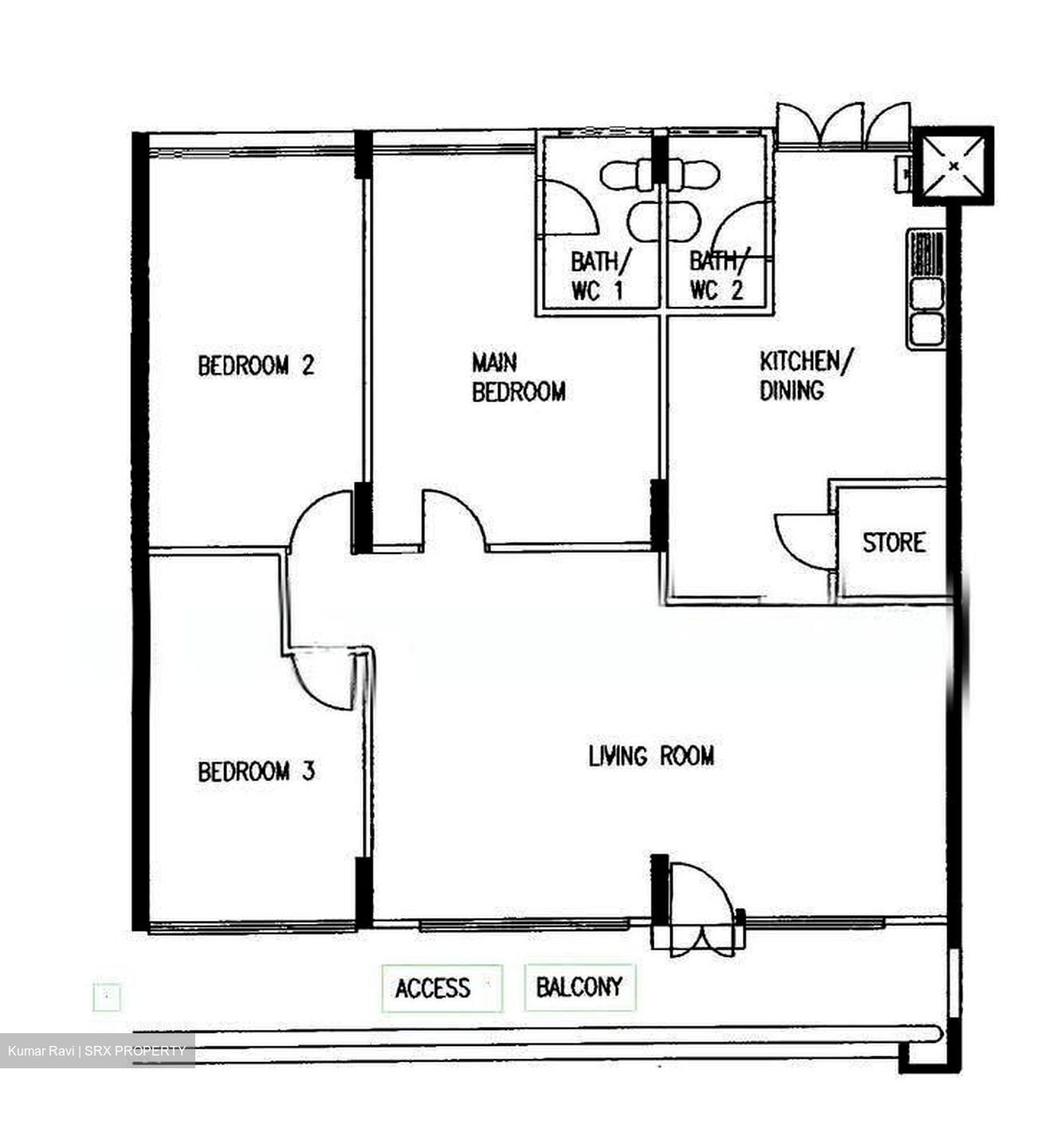 Blk 232 Simei Street 4 (Tampines), HDB 4 Rooms #606481801